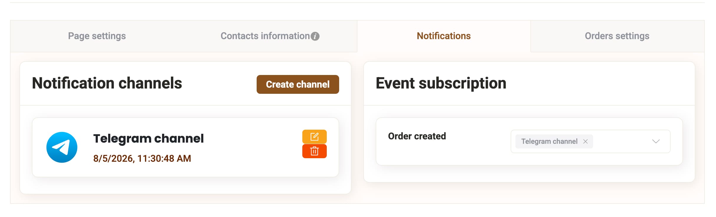 Preview menu step 6